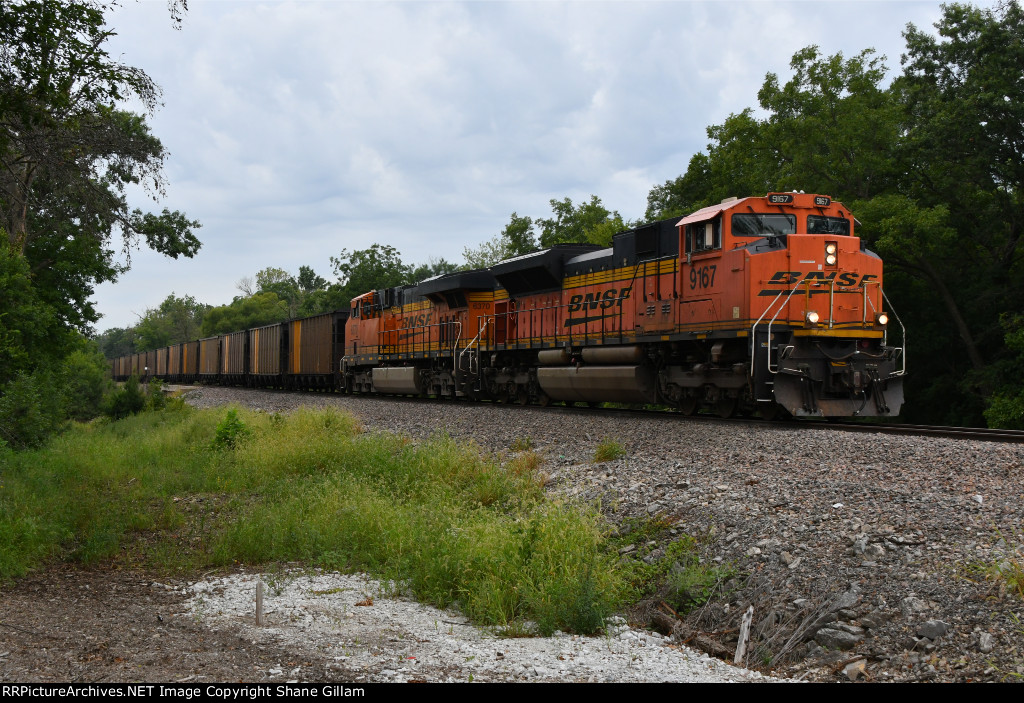 BNSF 9167